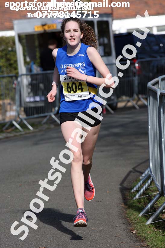 Girls under-15s Northern Athletics 5k Champs., Birkenhead Park. Photo: David T. Hewitson/Sports for All Pics